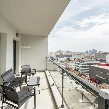 Apartment Skyline - Premium 1br In Timpuri Noi Bucharest